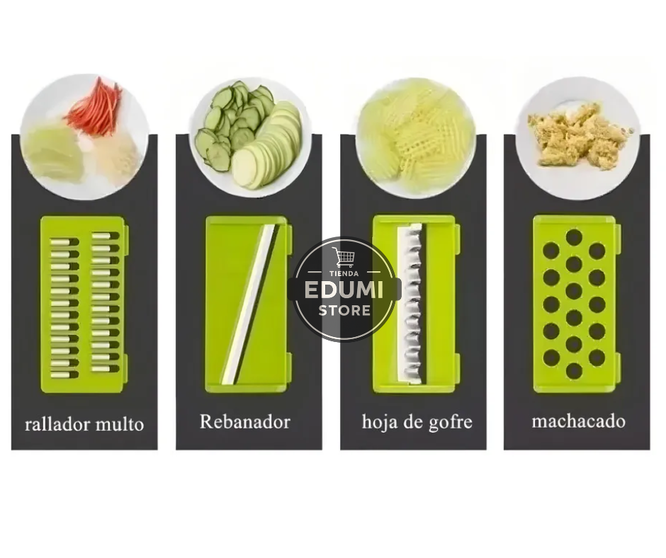 Picadora Multifuncional de alimentos 14 en 1