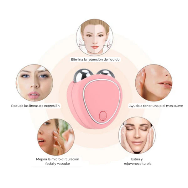 Masajeador Con Microcorriente Facial