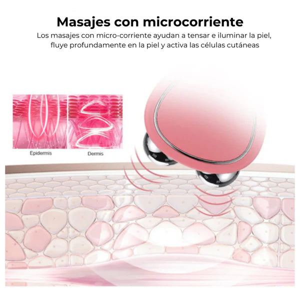 Masajeador Con Microcorriente Facial