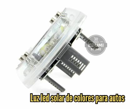Luz Led solar para ruedas de auto